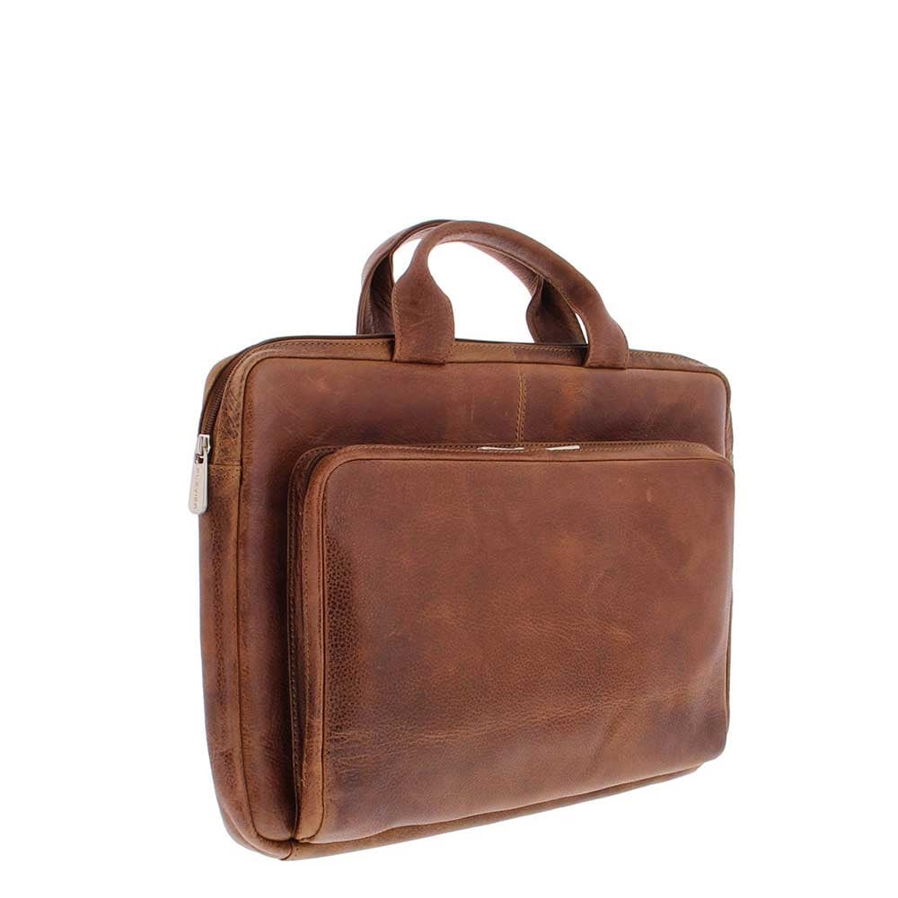 Plevier Urban Esplanade Laptophülle 15,6" Cognac