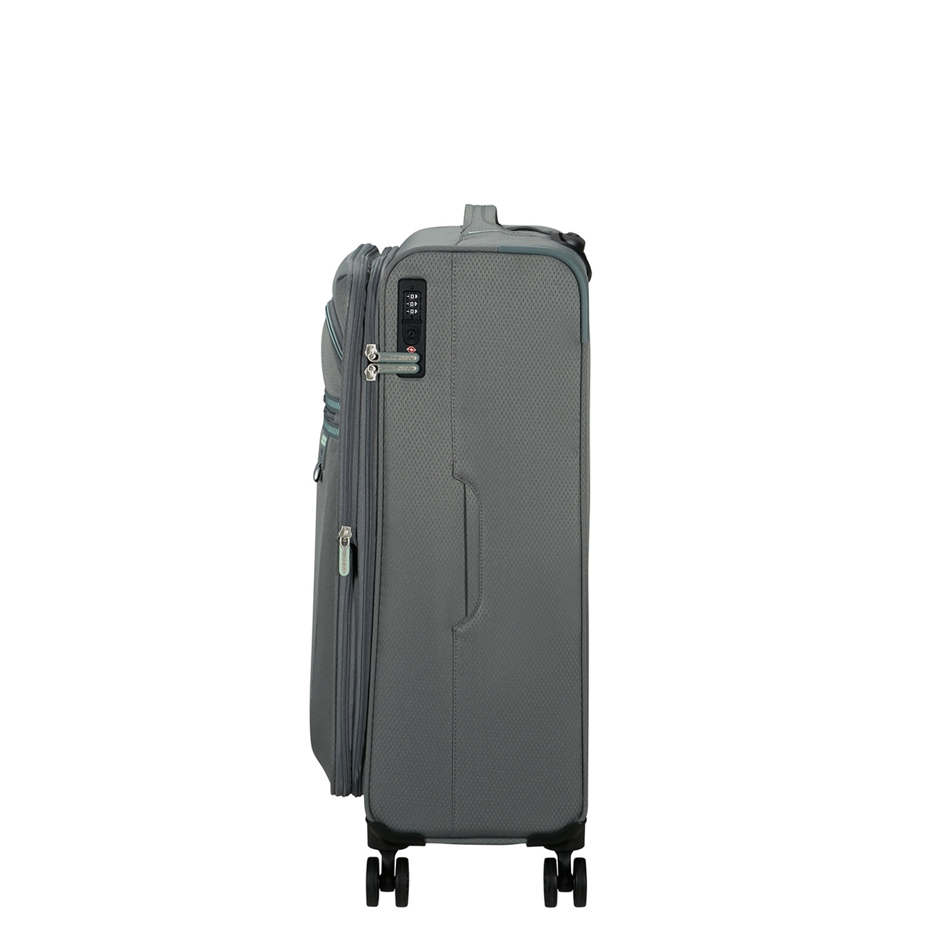 American Tourister Aerospin Spinner M Exp Stone Basalt Weicher Koffer