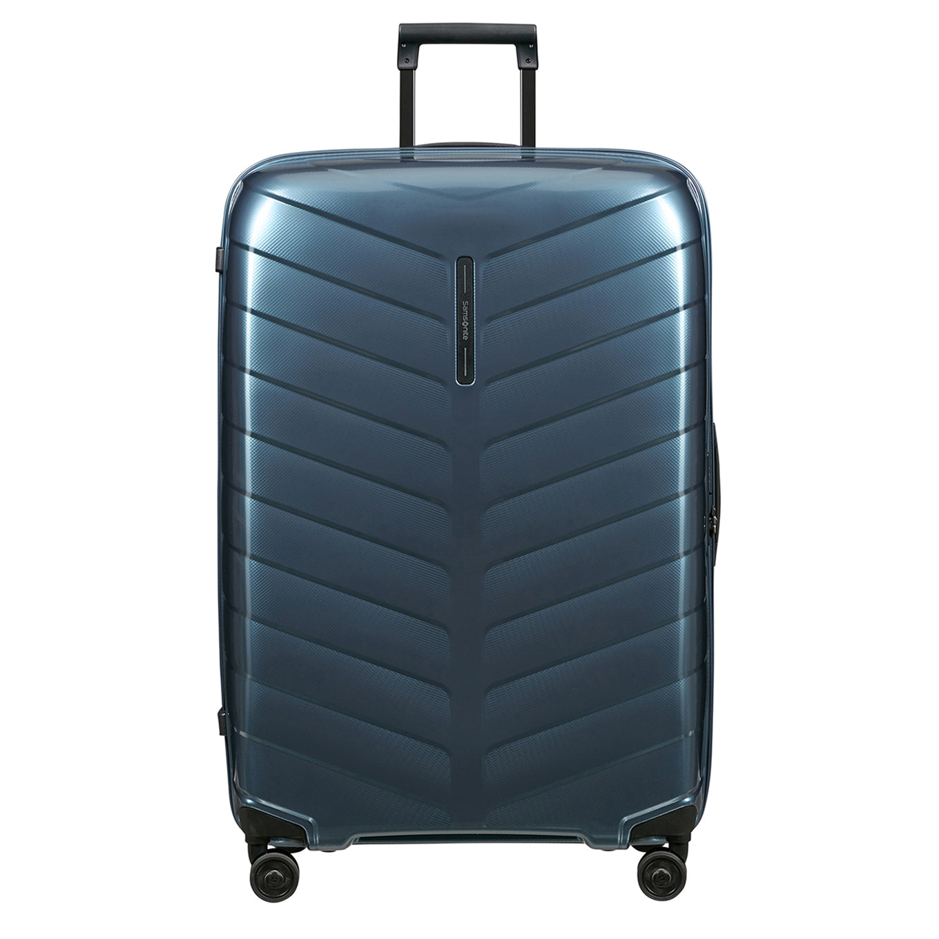 Samsonite Attrix Spinner 81 stahlblaues Hartschalenetui