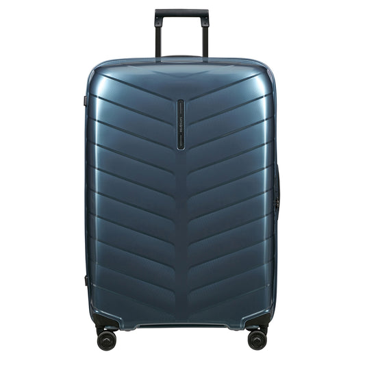 Samsonite Attrix Spinner 81 stahlblaues Hartschalenetui