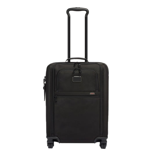 Tumi Alpha International Slim Super Army schwarzer Weichkoffer