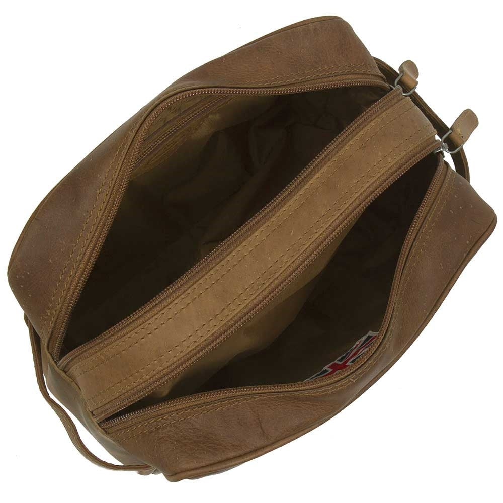 The Chesterfield Brand Stefan Toiletbag cognac
