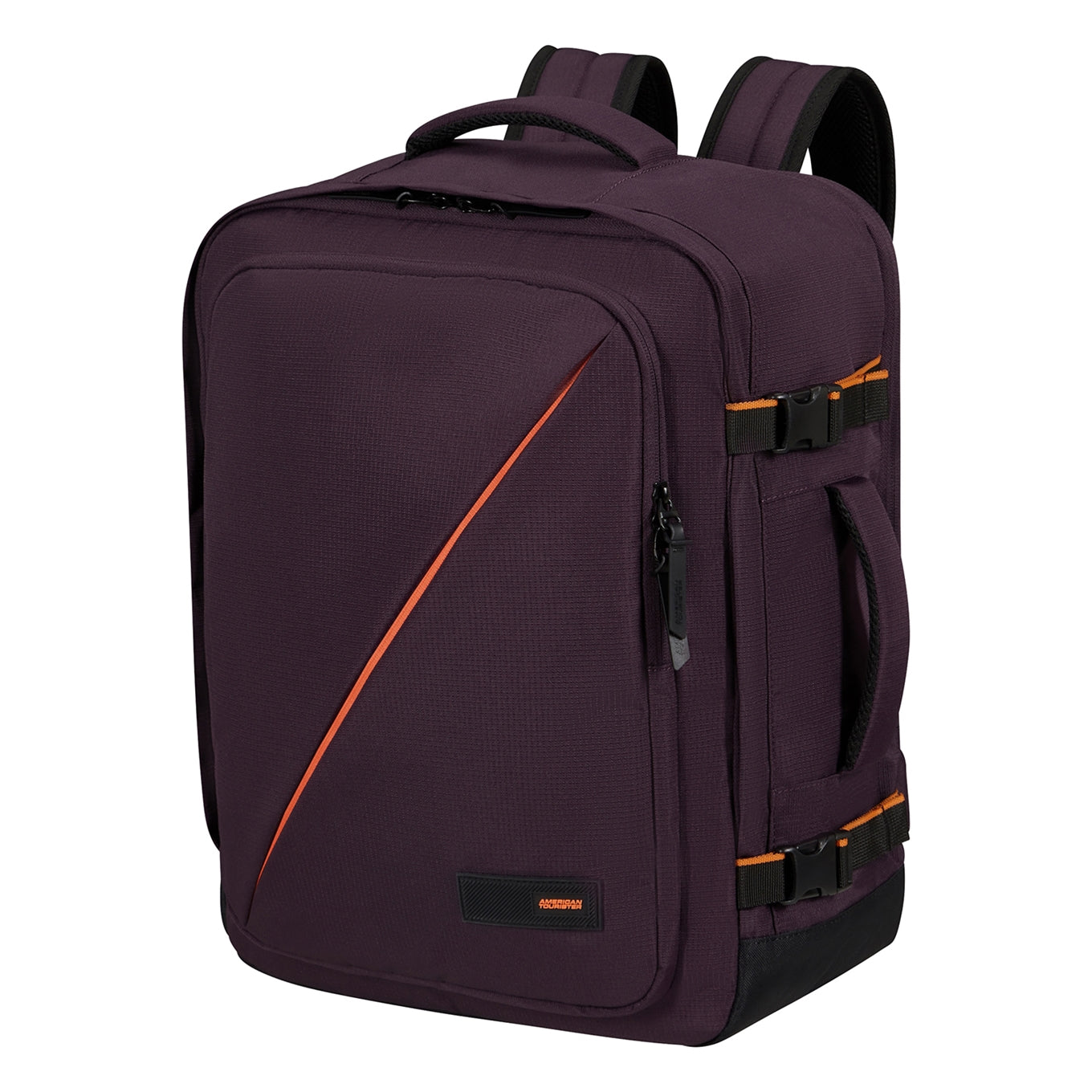 American Tourister Take2Cabin Casual Backpack M dark plum backpack