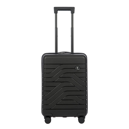 Bric's Ulisse Trolley 55 USB schwarzes Hartschalenetui