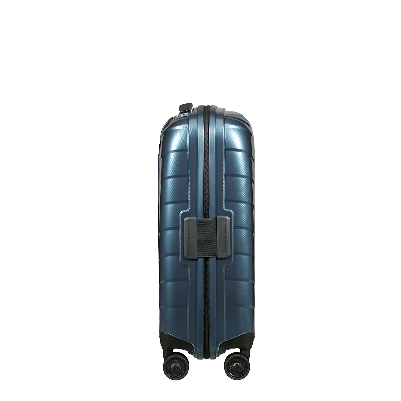Samsonite Attrix Spinner 55 EXP stahlblaues Hartschalenetui