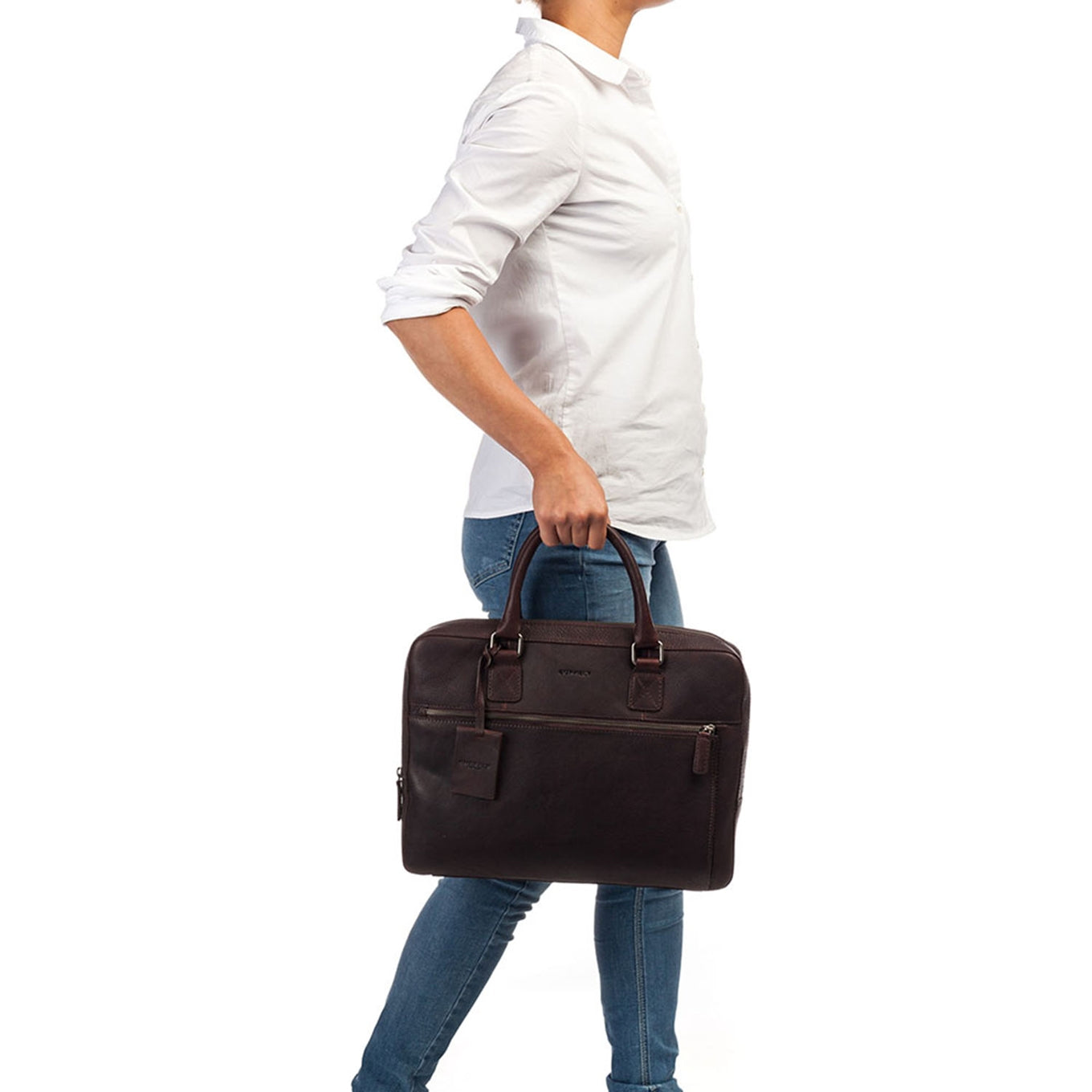 Burkely Antique Avery Laptoptasche 13,3'' dunkelbraun