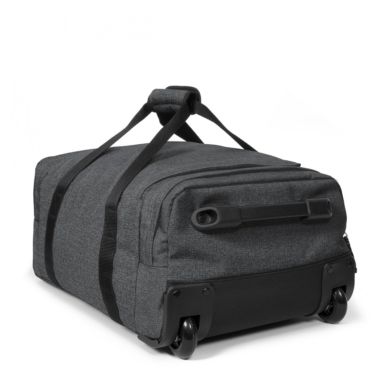 Eastpak Leatherface S + black denim Soft suitcase