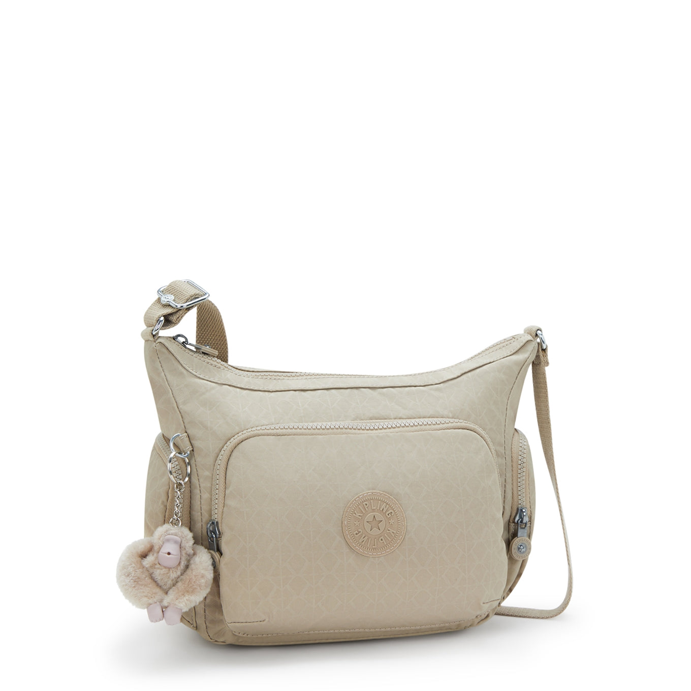 Kipling Gabb S sign beige emb