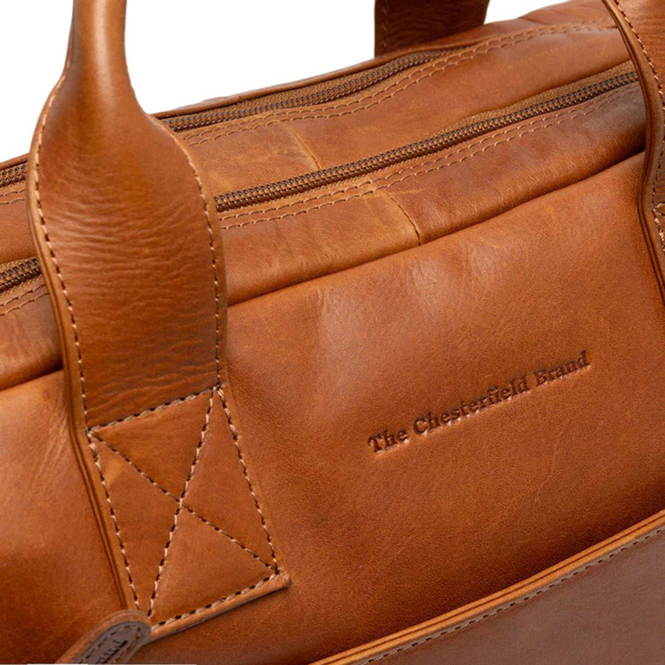 The Chesterfield Brand Frazer Laptop bag cognac