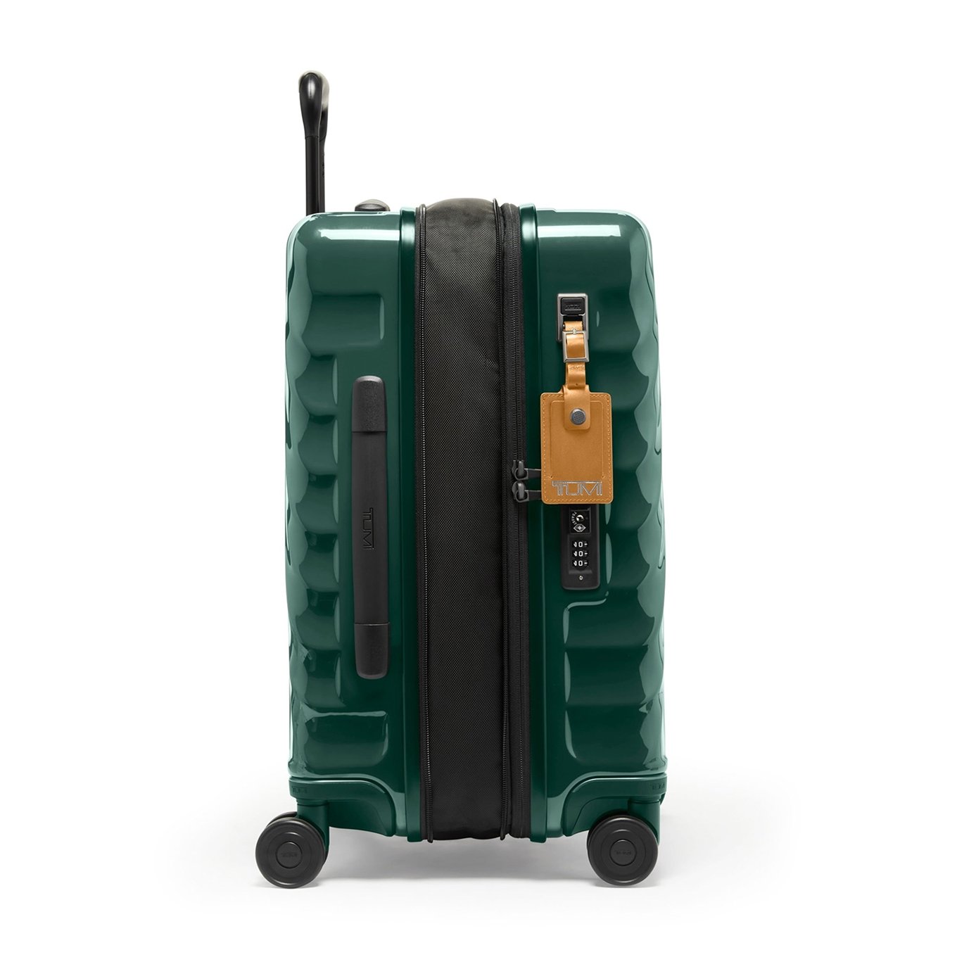 TUMI 19 Degree International Expandable 4 Wheel Trolley hunter green