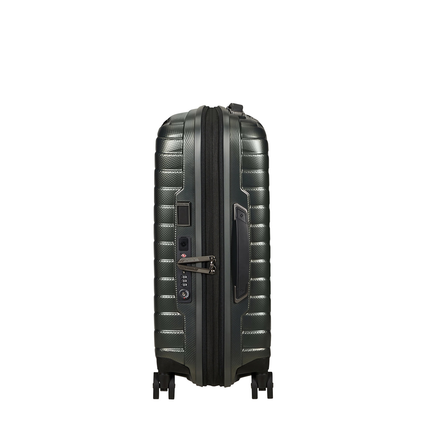 Samsonite Proxis Spinner 55 Expandable matt climbing ivy Hard Case