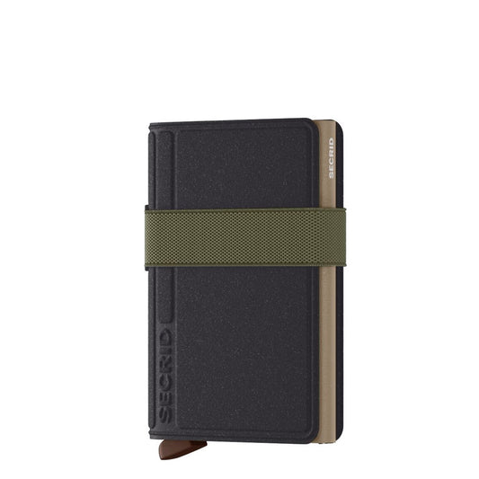 Secrid Bandwallet Liba schwarz oliv Damenbrieftasche