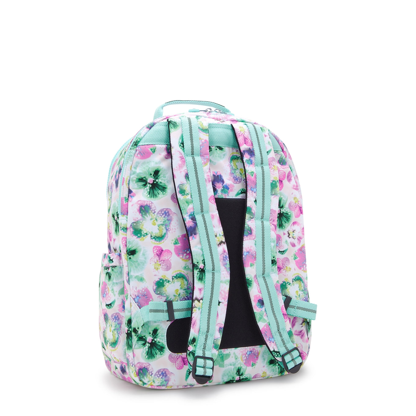 Kipling Seoul College Aqua Blossom Rucksack