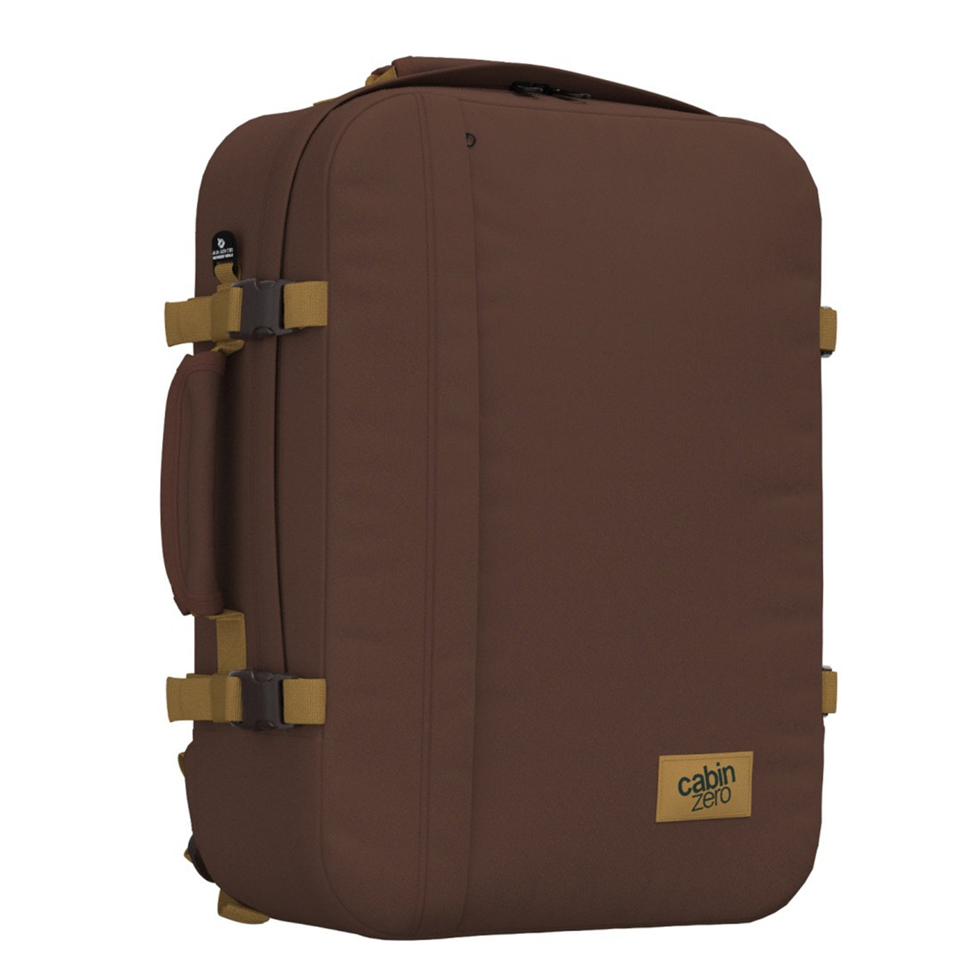 CabinZero Classic 44L Ultra Light Cabin Bag belgische Schokoladen-Wochenendtasche
