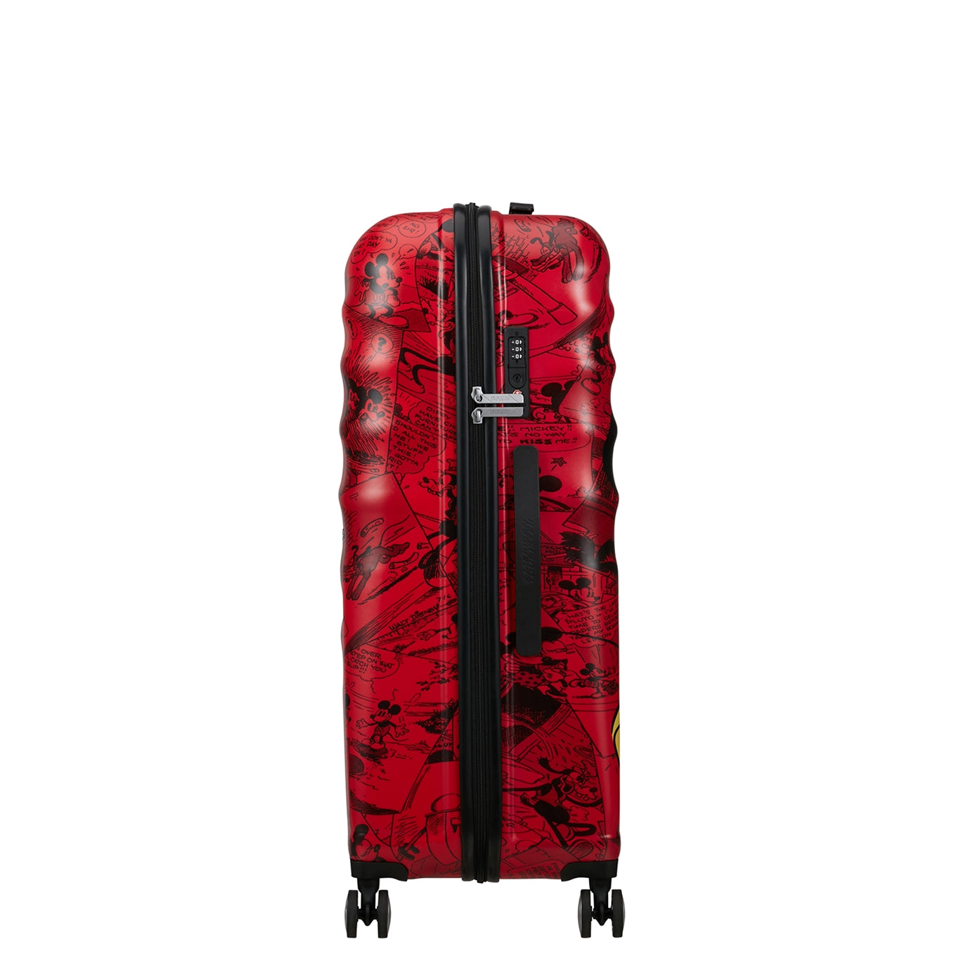 American Tourister Wavebreaker Disney Spinner 77/28 TSA mickey comics red Hard Case