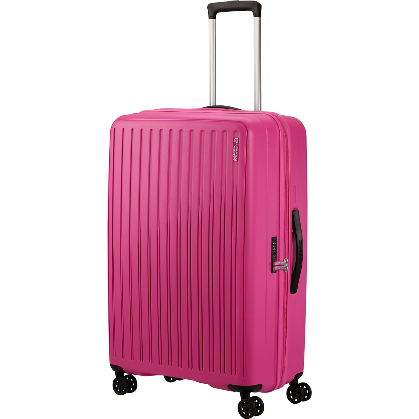 American Tourister Rejoy Spinner 77/28 TSA hawaiianischer rosa Hartschalenkoffer