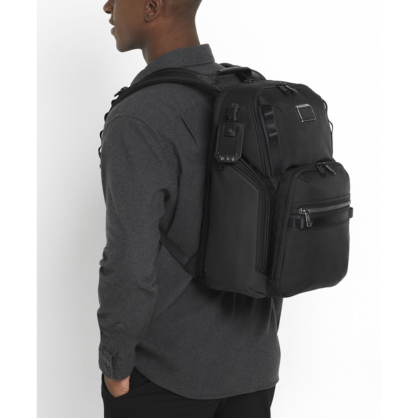 Tumi Alpha Bravo Sheppard Search Rucksack schwarz Herrentasche