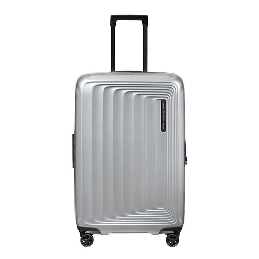 Samsonite Nuon Spinner 69 Exp mattsilberner Hartschalenkoffer