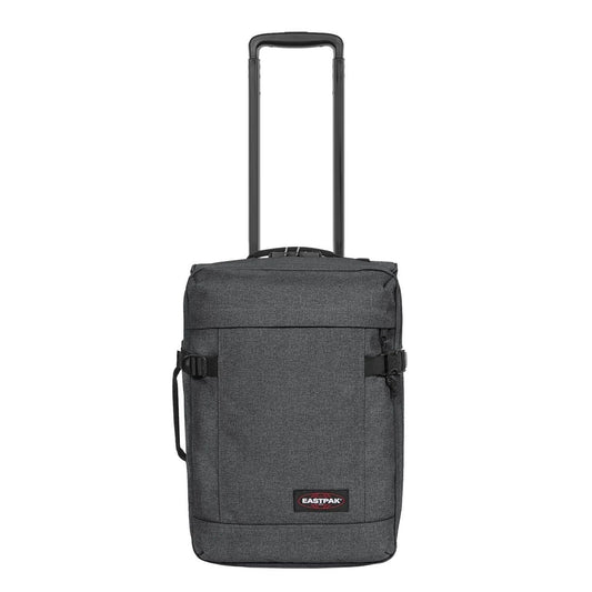 Eastpak Tranverz XXS schwarzer Denim Weicher Koffer