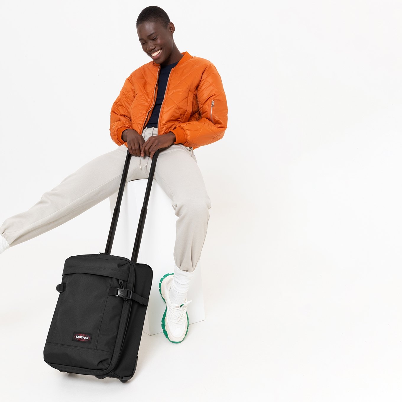 Eastpak Tranverz XXS schwarzer Weichkoffer