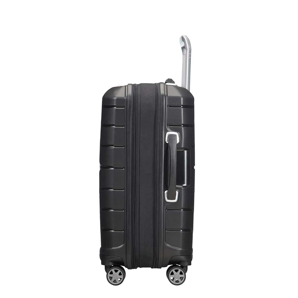 Samsonite Flux Spinner 55 Expandable black Hard Case
