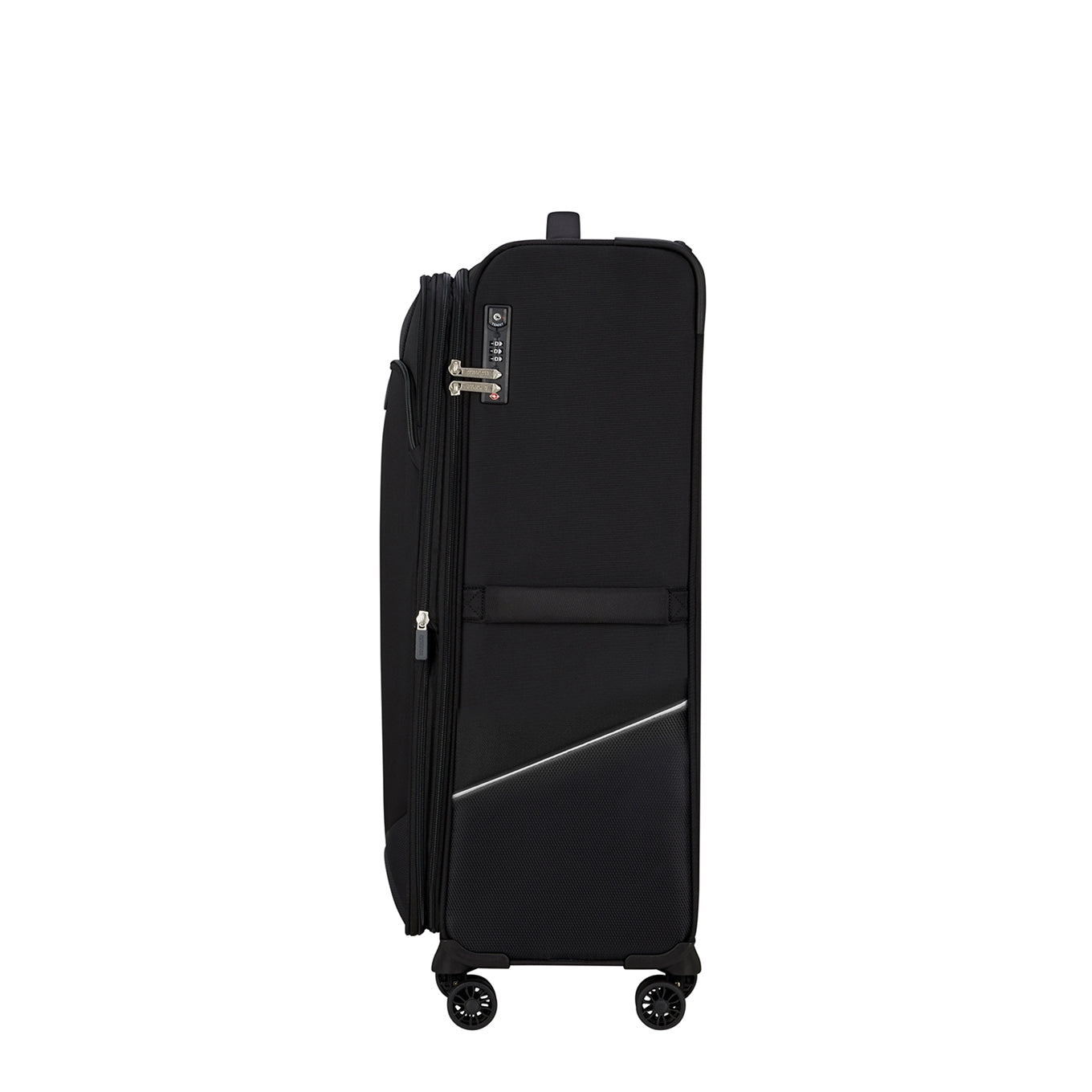 American Tourister Summerride Spinner L Exp schwarz Weicher Koffer