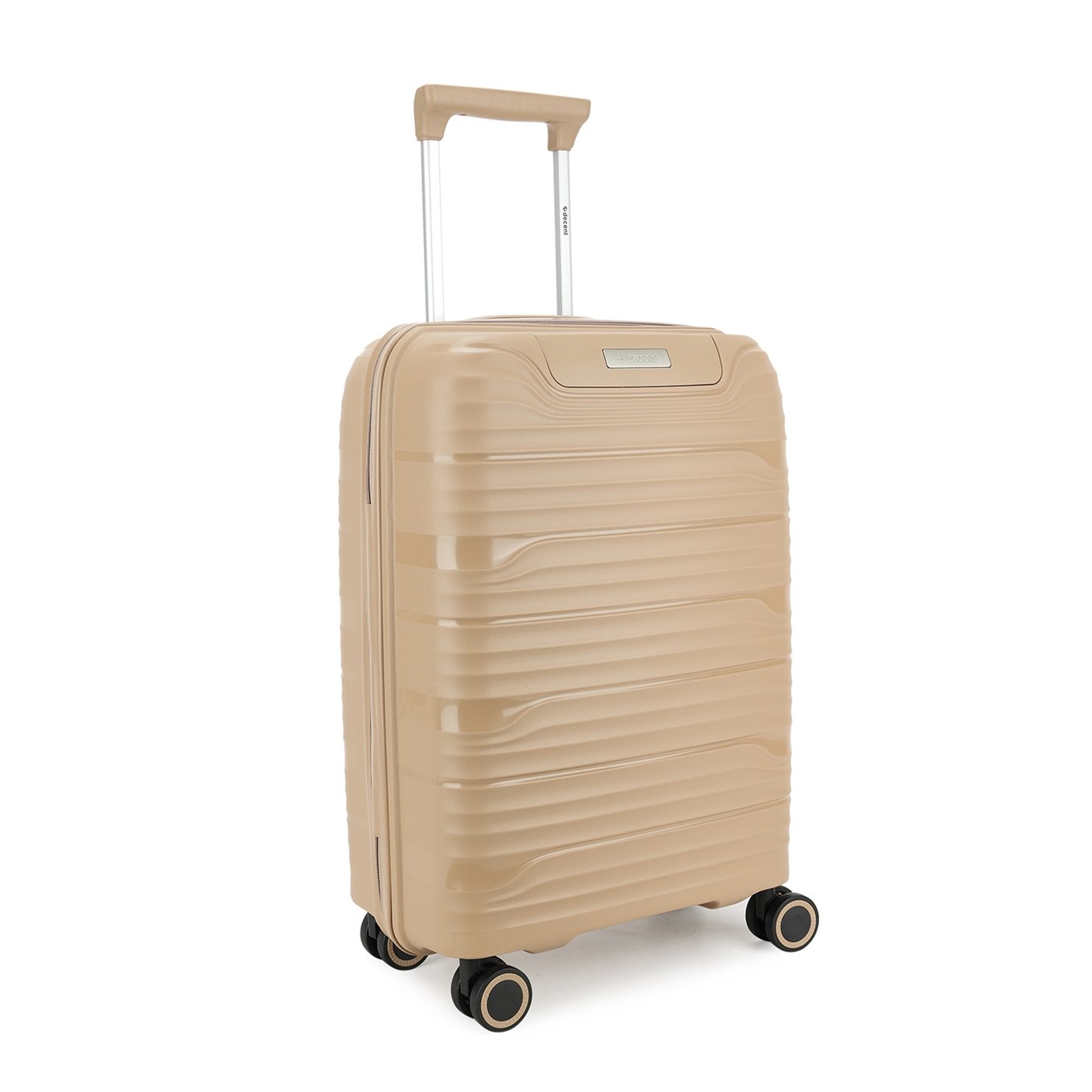 Decent Explorer Cabin Trolley 55 champagne Hard Case