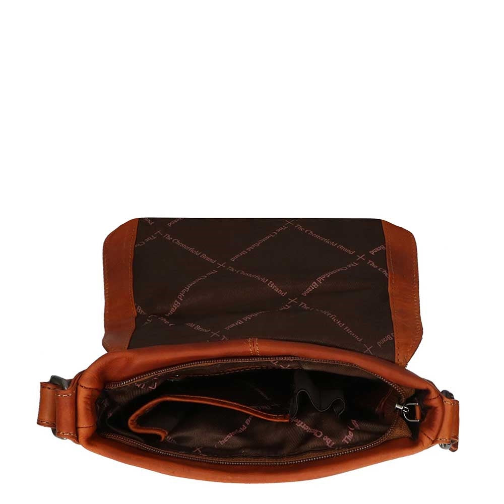 The Chesterfield Brand Bodin Shoulderbag cognac