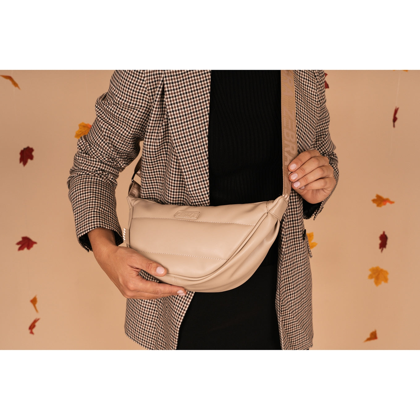 Zebra Trends Evie Shoulderbag 23046 champagne