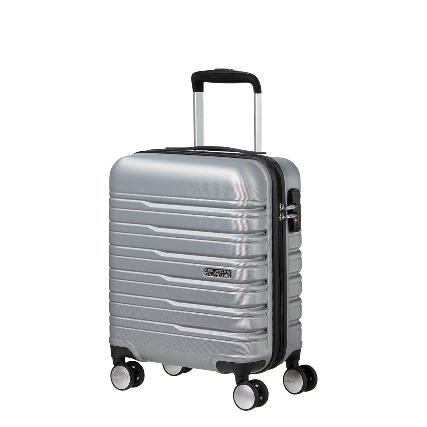 American Tourister Flashline Spinner Underseater sky silver