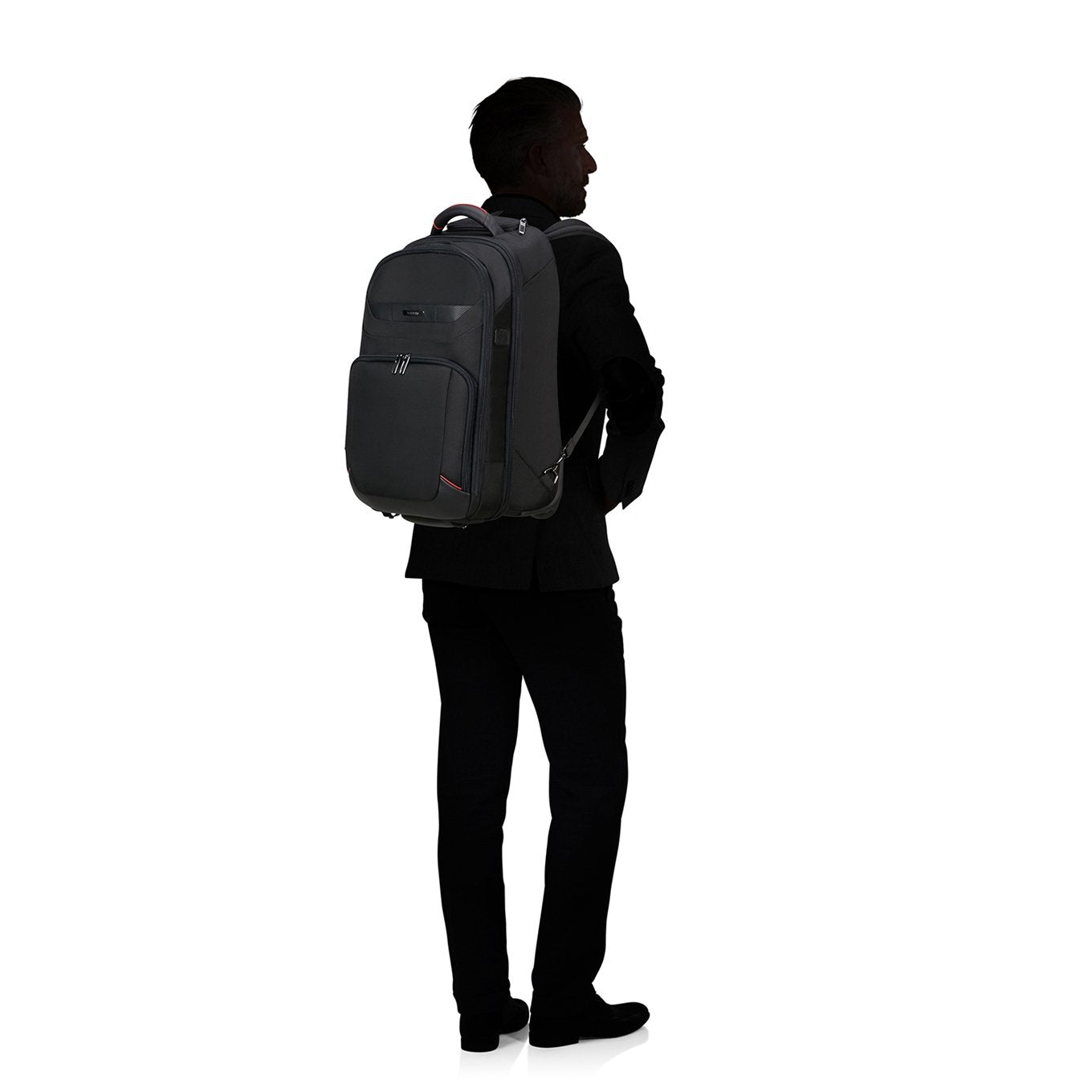 Samsonite Pro-DLX 6 Laptop Backpack Wheels 17.3" black