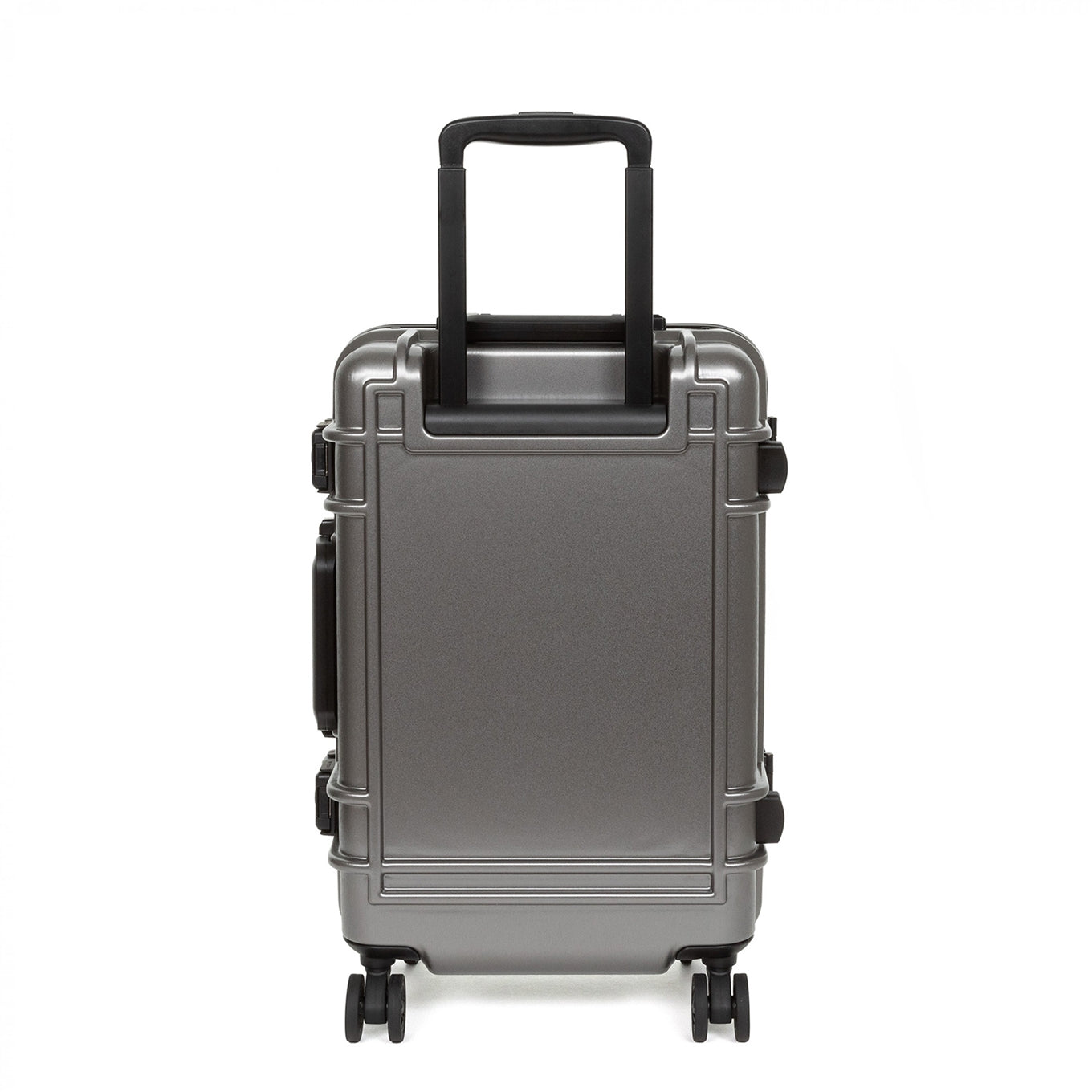 Eastpak Resist'R Case S Hartschalenetui aus gebürstetem Metall
