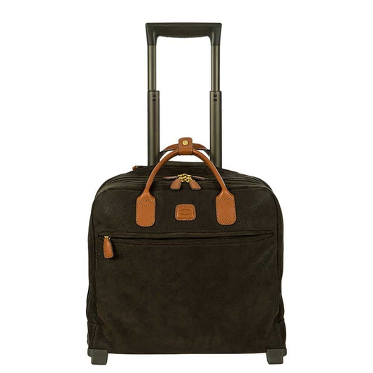 Bric's Life Pilotcase oliv Pilotenkoffer