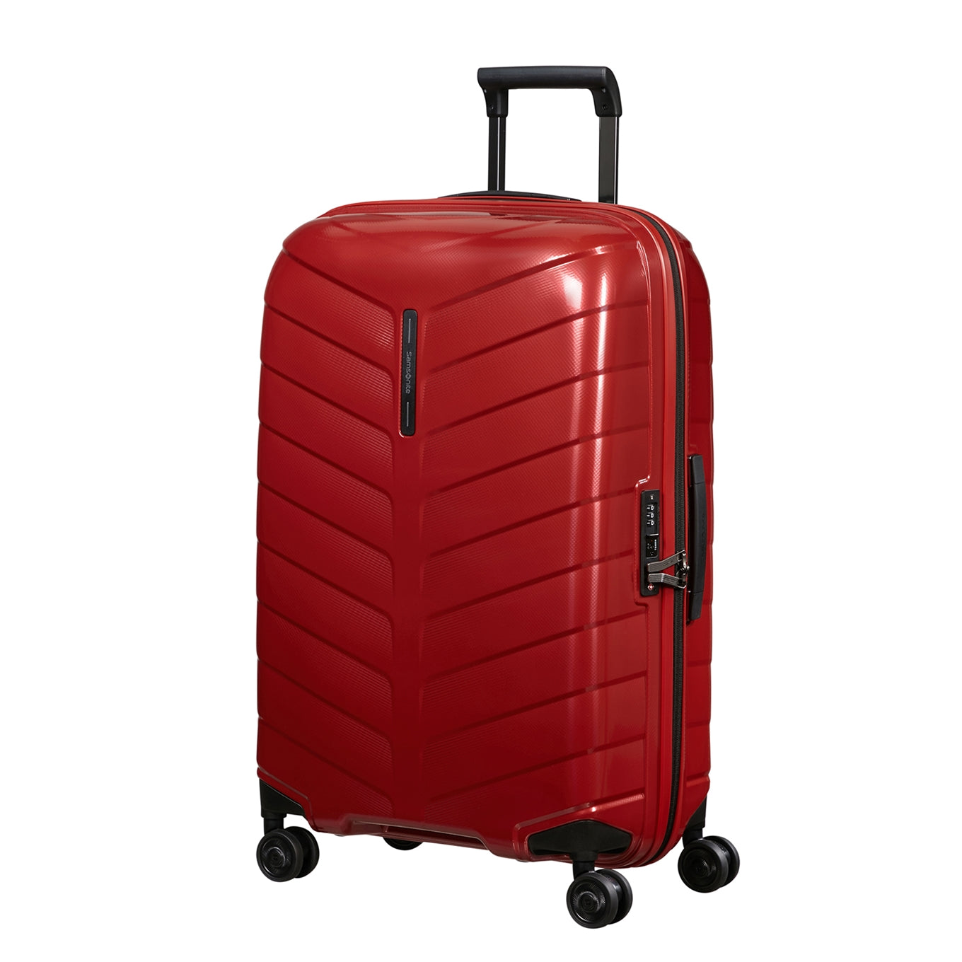 Samsonite Attrix Spinner 69 rotes Hartschalenetui