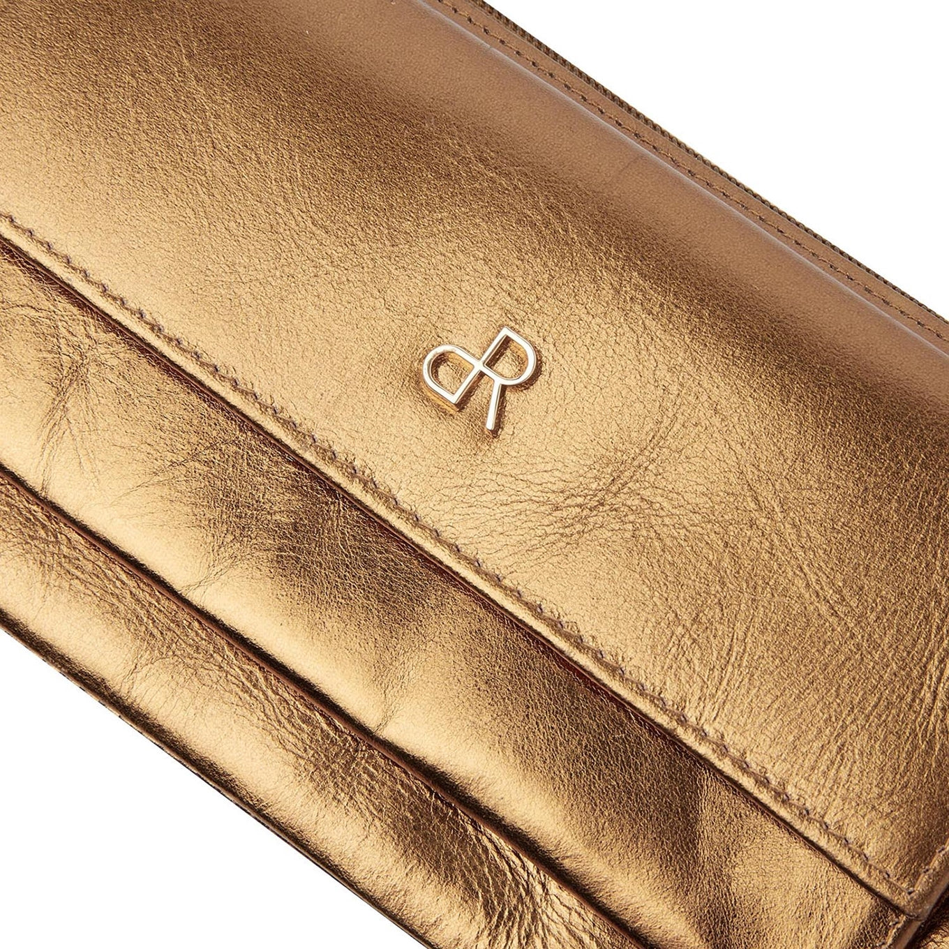 dR Amsterdam Metallics Shoulderbag - Clutch I gold