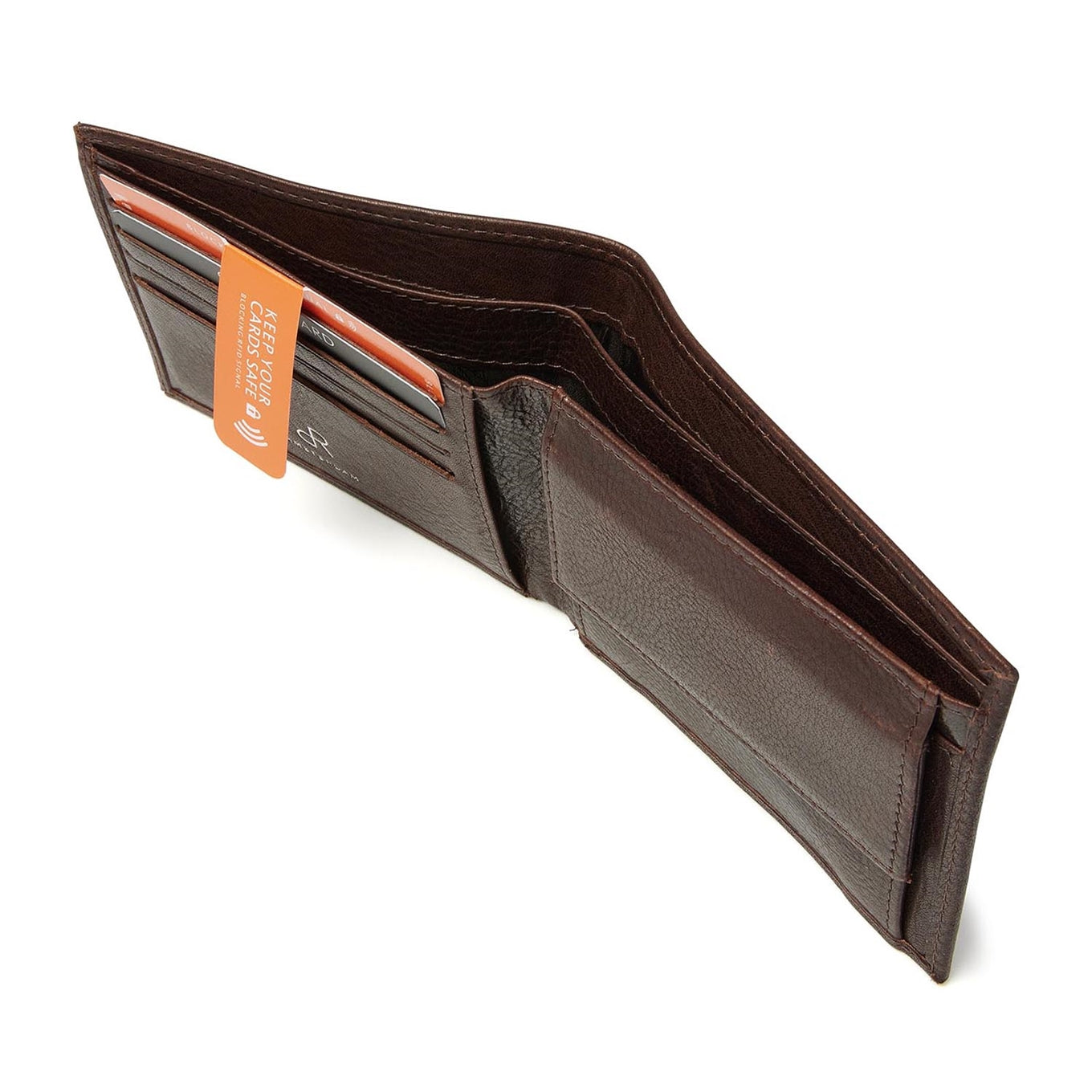 dR Amsterdam Milan Billfold brown