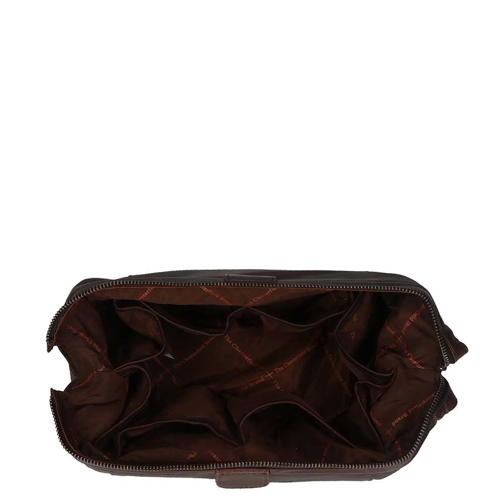 The Chesterfield Brand Vince Toiletbag brown