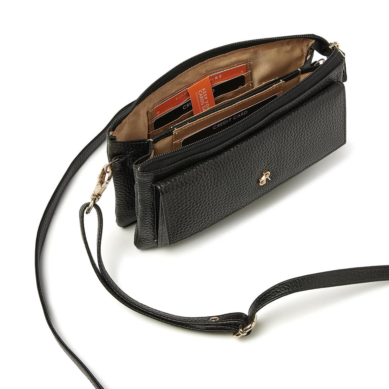 dR Amsterdam Momentum Shoulderbag / Clutch black