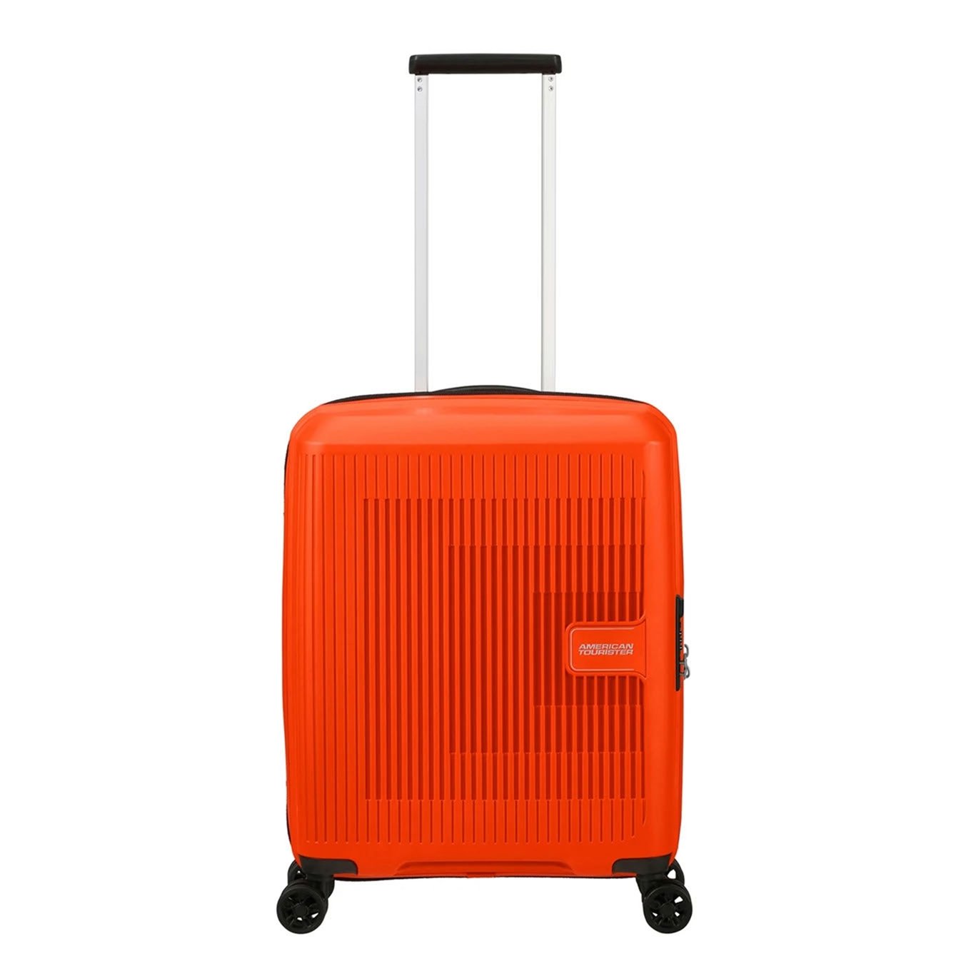 American Tourister Aerostep Spinner 55 Exp leuchtend orange Hartschale