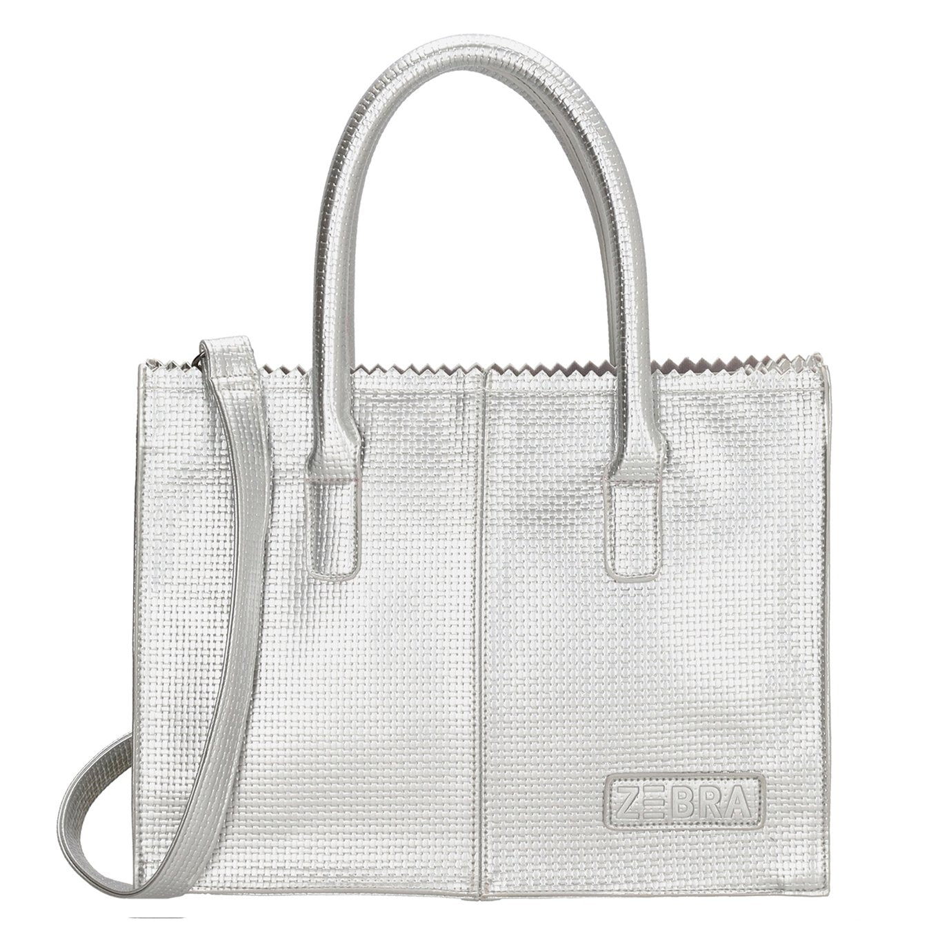Zebra Trends Emilia Handtas zilver