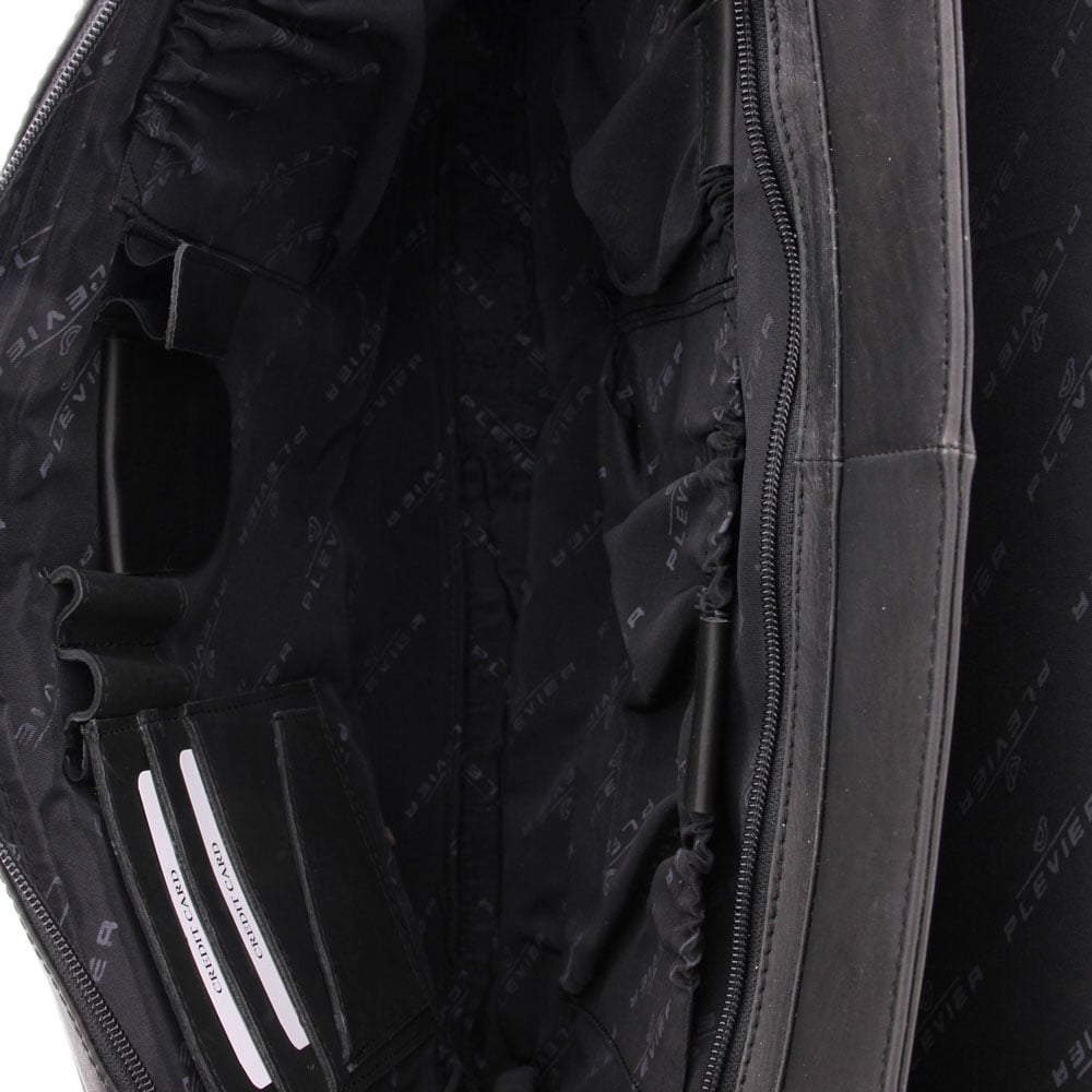 Plevier Navigator Decca Aktentasche 2 Fächer 17,3" schwarz