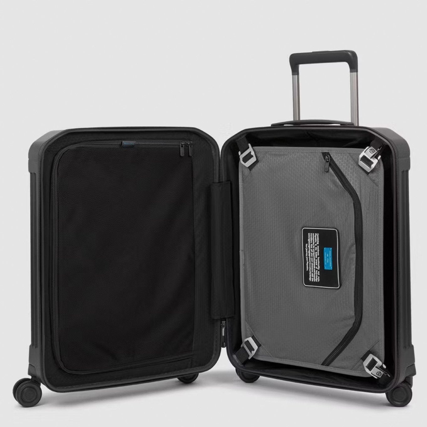 Piquadro PQ-Light Cabin Trolley 55 matt black