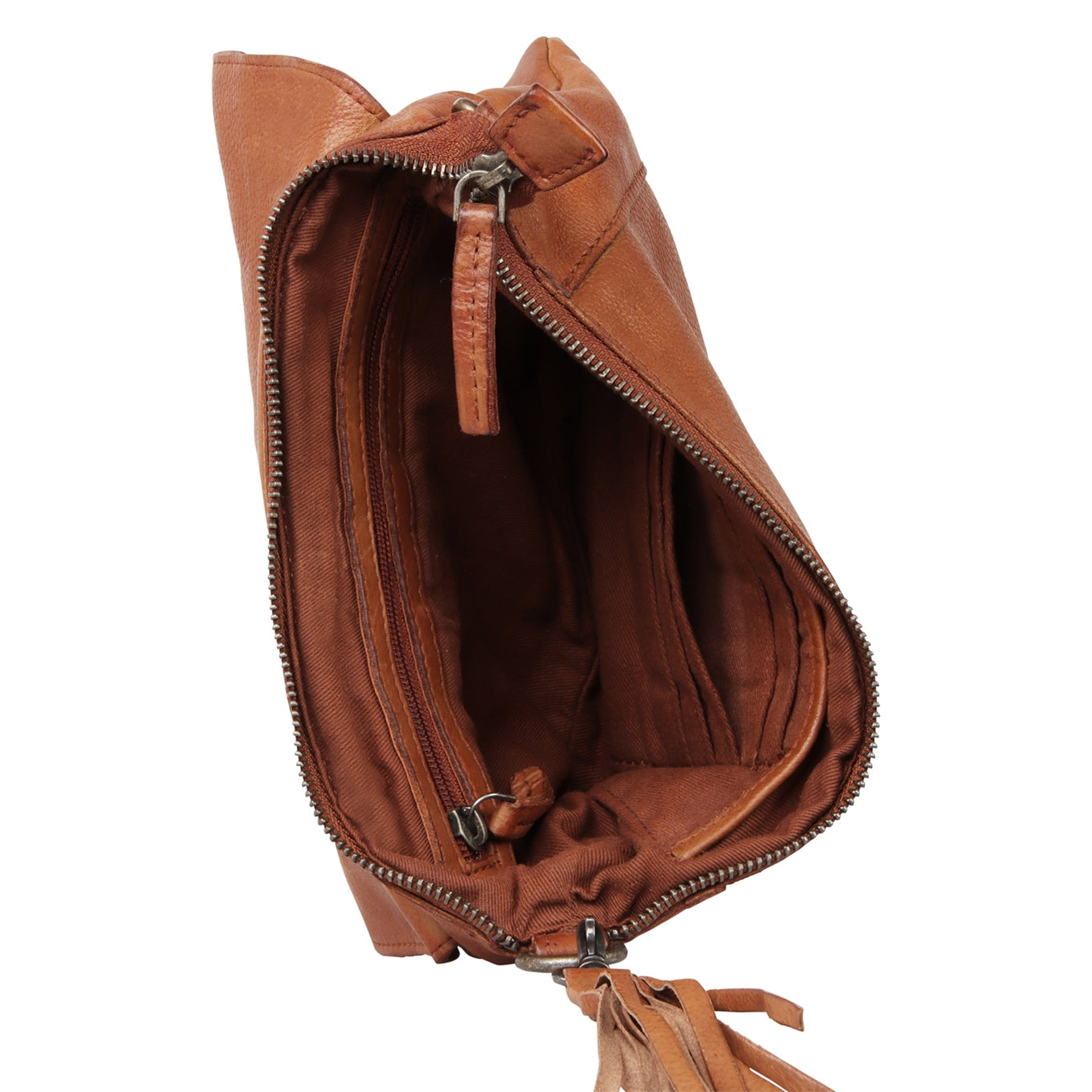 DSTRCT Harrington Road Clutch cognac