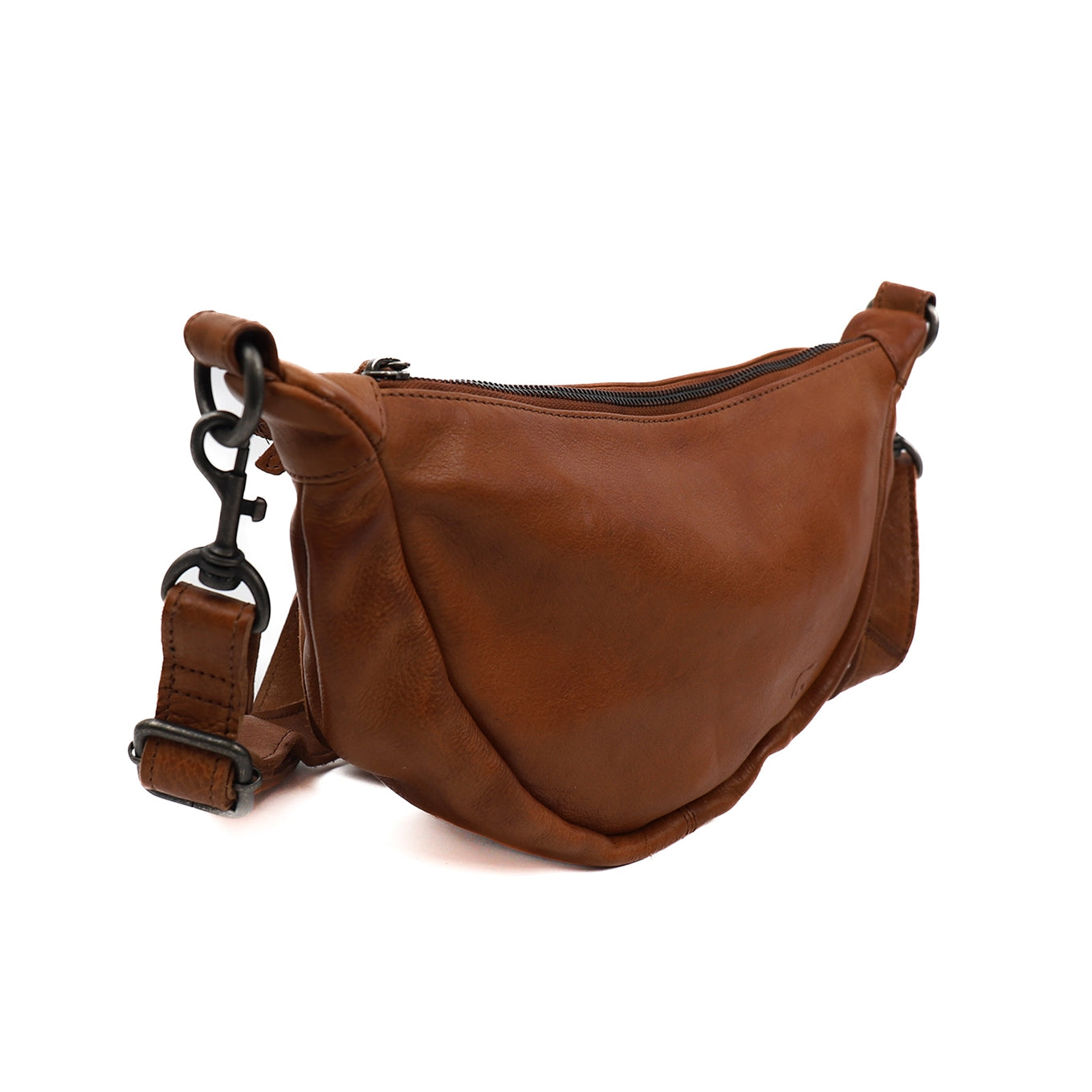 Bear Design Toon Crossbody cognac