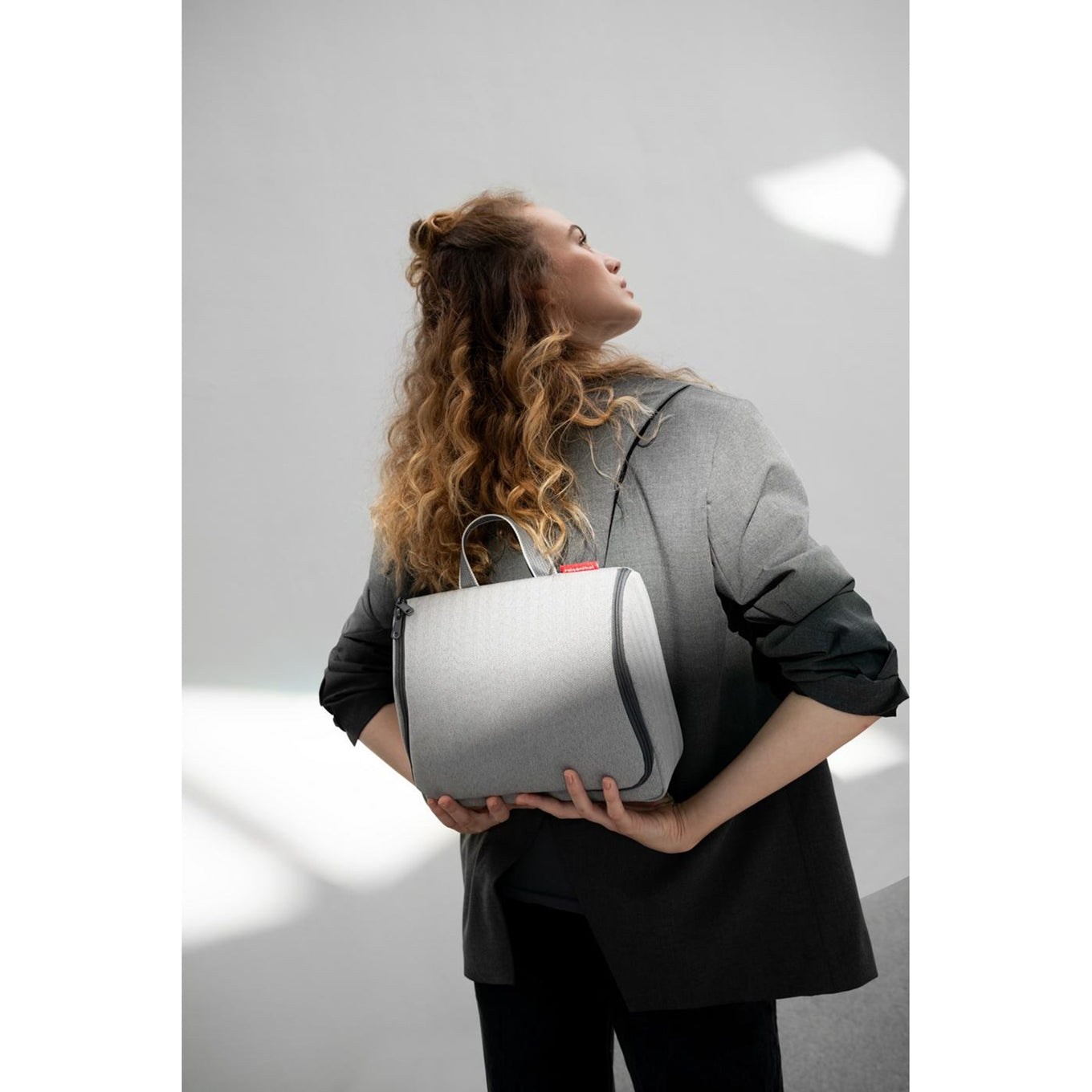 Reisenthel Travelling Toiletbag XL Fischgrätengrau