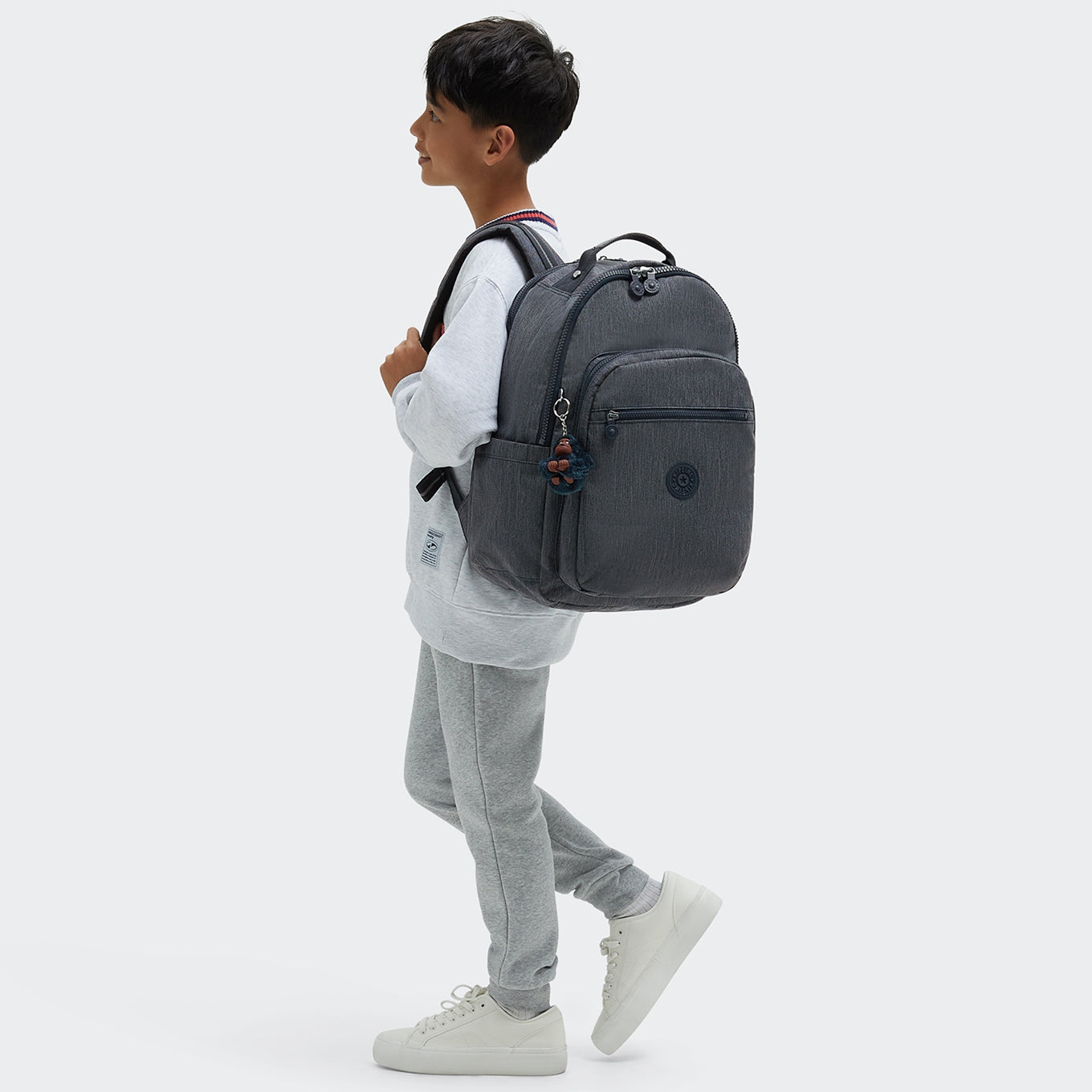 Kipling Seoul College Marineblauer Rucksack
