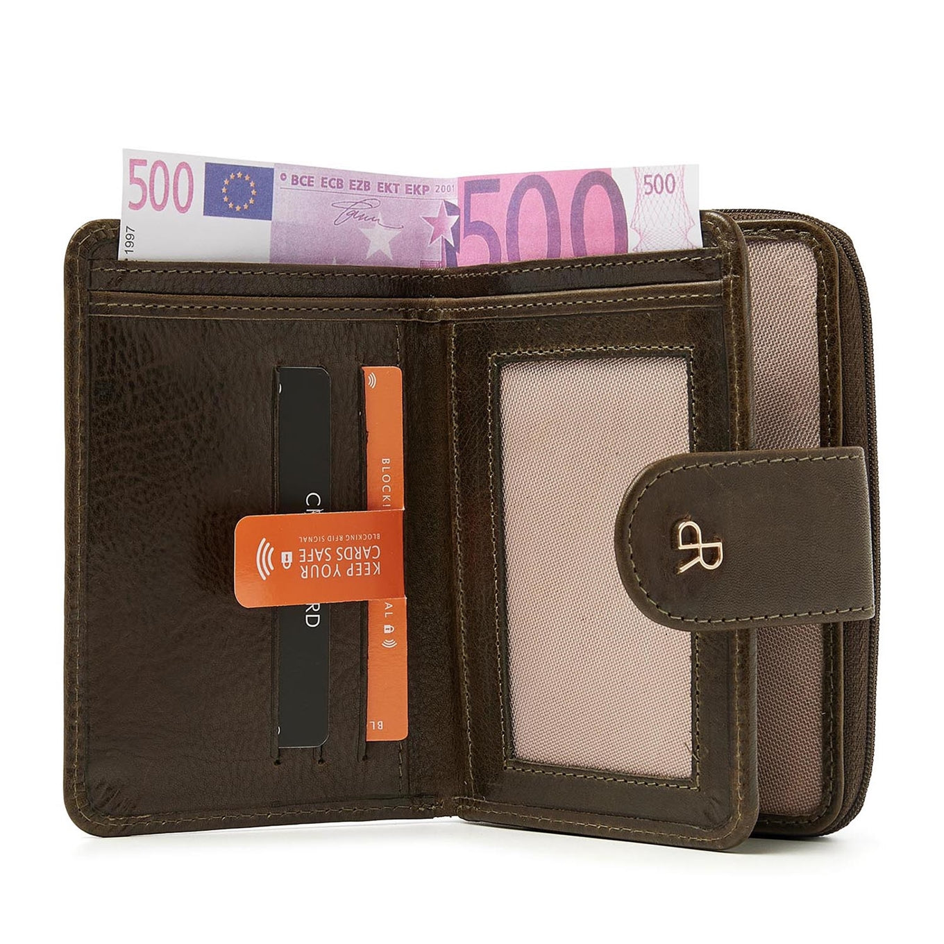 dR Amsterdam Milan Ladies Wallet 28123 green