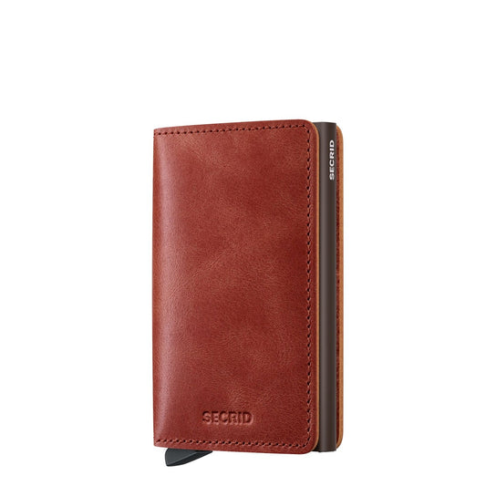 Secrid Slimwallet Vintage orange Damenbrieftasche