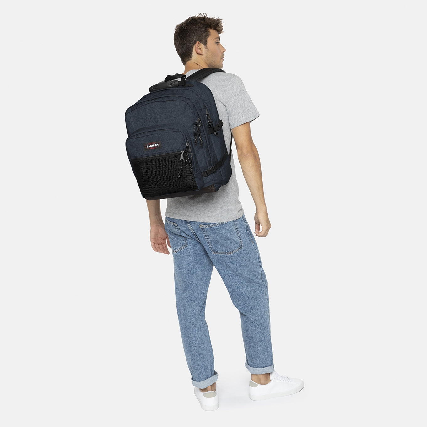Eastpak Ultimate Backpack Dreifach-Denim-Rucksack