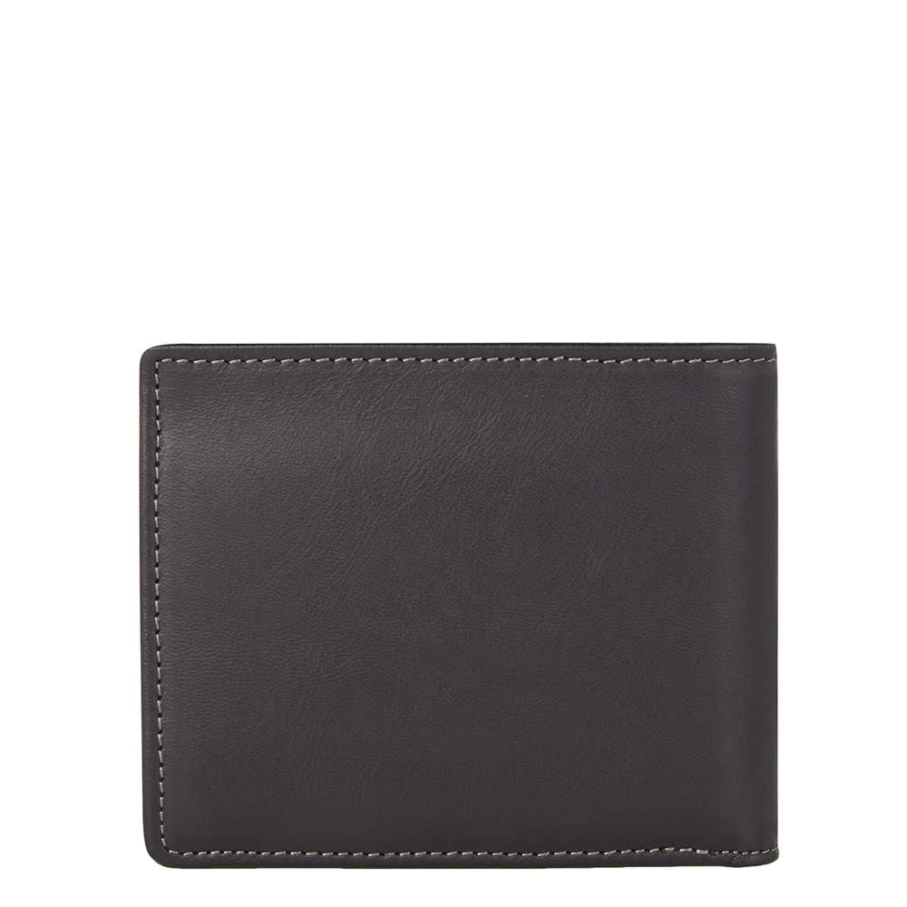 Castelijn & Beerens Canyon Billfold 8 Kreditkarten schwarze Herrenbrieftasche
